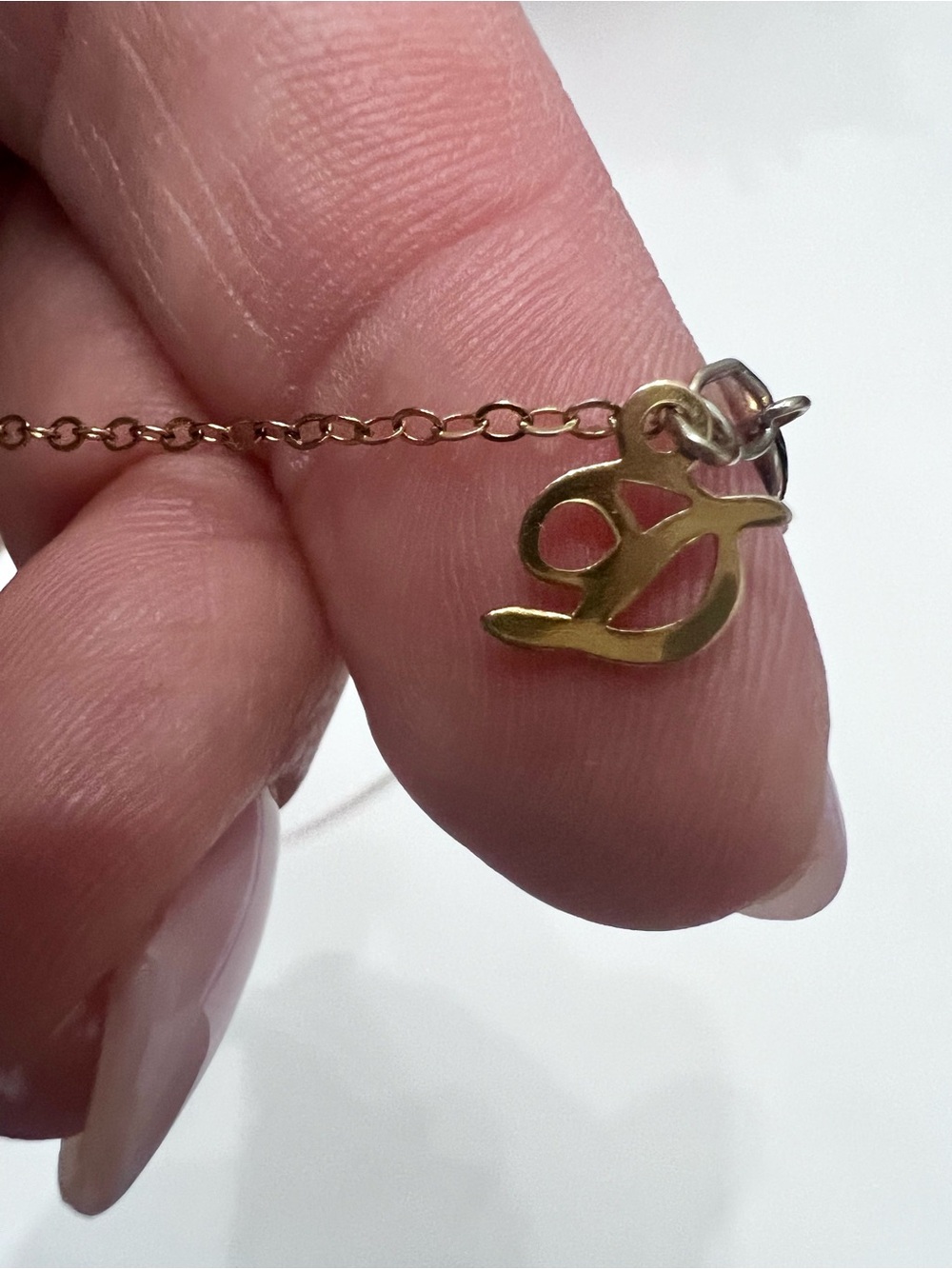 Danecraft Gold Butterfly Pendant Necklace with Opal like Center - Women Jewelry - Picture 4 of 5